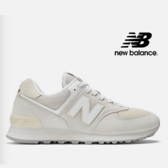 New Balance Shoes New Balance 574 Core In Whitegray Poshmark